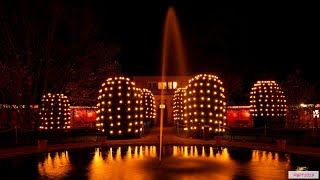 Christmas Garden  Wilhelma Stuttgart 2019 [upl. by Ynalem]