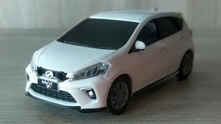 Unboxing miniatur 2017 Perodua Myvi [upl. by Wakefield]