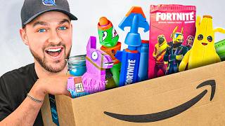 I Bought Every Fortnite Toy On Amazon [upl. by Carlson282]