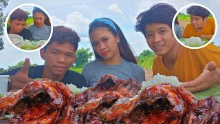 MINATAMIS NA MANOK  MUKBANG [upl. by Morton306]