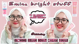 REVIEW EMINA MOISTURIZING CREAM ACNE DAN EMINA TONE UP CREAM [upl. by Evered402]