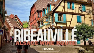 Alsace Wine Route  Ribeauvillé [upl. by Cliffes469]