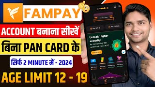 Fampay Account Create  Fampay Account Kaise Banaye  How To Open Fampay Account  Fampay [upl. by Neenej]