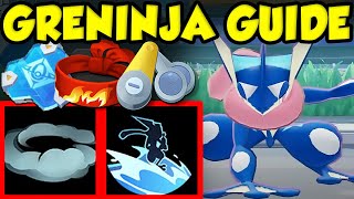 BEST POKEMON UNITE GRENINJA GUIDE Pokémon Unite Greninja Moveset and Item Guide [upl. by Marduk]