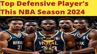 NBAs Top Defenders 20242025 MidSeason Report [upl. by Salb30]