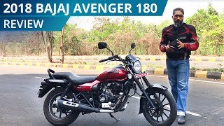 Bajaj Avenger 180 Review  BikeWale [upl. by Daenis]