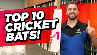 TOP 10 CRICKET BATS  20232024 [upl. by Lyrred]