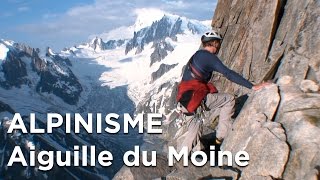 Arête Sud de lAiguille du Moine Chamonix MontBlanc alpinisme escalade montagne [upl. by Bohlen]