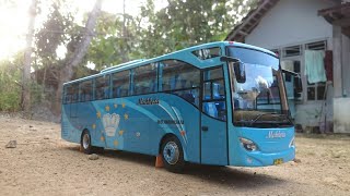 Miniatur Bus Grand Tourismo MP Mahkota [upl. by Icyak]