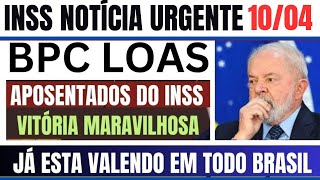 🔴 Urgente Aposentados INSS BPCLOAS Alegria Dupla Novo Reajuste e 13º Salário Saiba Mais [upl. by Imoyik]