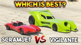 GTA 5 ONLINE  SCRAMJET VS VIGILANTE WHICH IS BEST [upl. by Arhat]