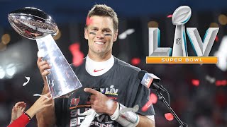 Super Bowl LV Trophy Presentation amp MVP Speech [upl. by Richela]