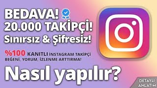 100 Kanıtlı Instagram Takipçi Hilesi Ücretsiz 1 dakikada 2500 Takipçi Kazandım Kanıtlı 😱 2023 [upl. by Darrel]