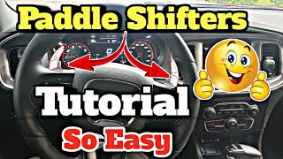 Paddle Shifters Tutorial Easy Step By Step TUTORIAL [upl. by Tuesday97]