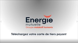 Espace personnel  télécharger votre carte tiers payant [upl. by Melantha]