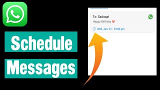 How to schedule Whatsapp messages [upl. by Nojel]