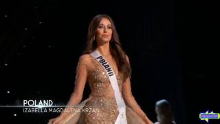 Izabella Krzan Miss Universe Poland 2016  Preliminary Competition FULL PERFORMANCE [upl. by Rosamond603]