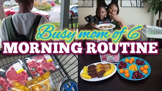 SINGLE MOM MORNING ROUTINE grocery haul  grocery haul 2024 [upl. by Anis]