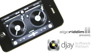 djay for iPhone amp iPod touch  The fullfledged DJ app by Algoriddim in your pocket [upl. by Bender649]