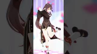 Adorable charming delightful  ˶ˆ꒳ˆ˵  mmd hutao genshinimpact hoyoverse mihoyo [upl. by Nnel]