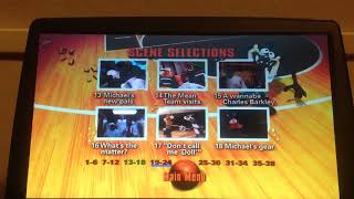 Space Jam Disc 1 DVD Menu Walkthrough [upl. by Mikol43]