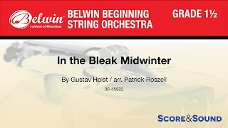 In the Bleak Midwinter arr Patrick Roszell – Score amp Sound [upl. by Gleeson]