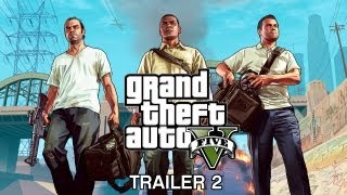 Grand Theft Auto V trailer oficial 2 [upl. by Santoro]