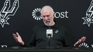 202324 San Antonio Spurs Season  Gregg Popovich PostGame Interview 11302023 [upl. by Tenner]