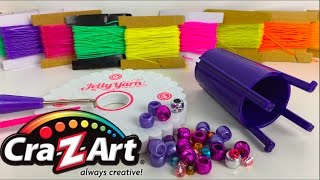 CRA Z ART SHIMMERN SPARKLE  JELLYYARN  FRIENDSHIP BRACELET IN BRIGHT CANDY COLORS  UNBOXING [upl. by Sualkcin450]