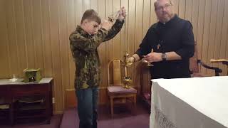 Thuribleincense at the beginning of Mass [upl. by Pul]