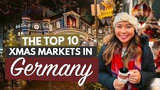 THE BEST CHRISTMAS MARKETS IN GERMANY  My Top 10 German Christmas Markets That You Must Visit [upl. by Enairb]