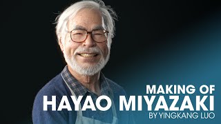 Making Of Hayao Miyazaki 宮崎 駿 by YINGKANG LUO  CG Record [upl. by Ecinna]