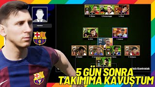 🇹🇷 5 GÜN SONRA TAKIMIMA KAVUŞTUM 🇹🇷  EFOOTBALL 2024 CANLI [upl. by Alodee642]