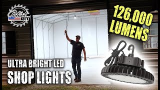 Best and Brightest LED Garage Shop Lights [upl. by Ytinirt]