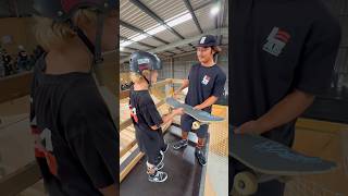 Skate tips with Coach Futa 📈 🔥 lvlupaus vertskating skateboard xgames skater skating [upl. by Froma]