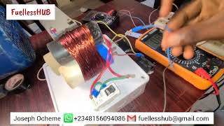 Fuelless Free energy Motor on 60 watts [upl. by Yanel117]