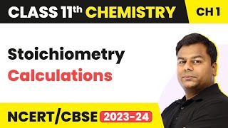 Stoichiometry Calculations  Class 11 Chemistry Chapter 1  NCERTJEENEET 202223 [upl. by Stroup]