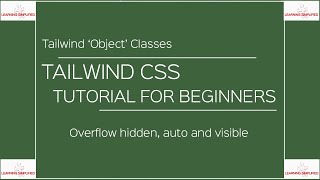 Tailwind CSS Tutorial for Beginners Overflow [upl. by Doti131]