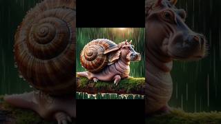 AIWORLDMindblowing AI Animals in world 🌎🐢☘️ shorts ai aishorts hybridanimals uniquecreatures [upl. by Cirderf]