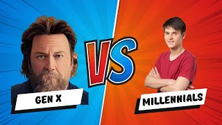 Generation X vs Millennials [upl. by Streeto]