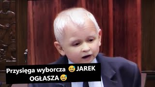 Przysięga wyborcza 😅 PiS Jarek ogłasza😅 PARODIA [upl. by Engud]