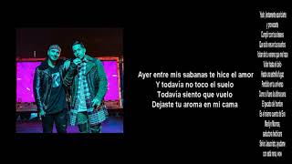 CALIENTE  J BALVIN FT DE LA GHETTO LETRA LYRICS [upl. by Petit]