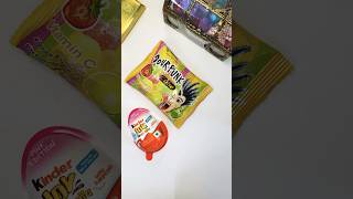 Mix Fruit Chewy Gummy Candy In kinder Joy Popsicle shotrs youtubeshorts shortsvideoviral [upl. by Donata726]