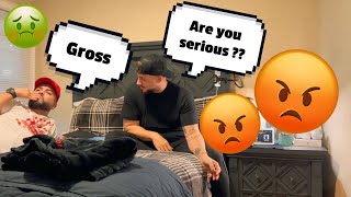 Wiping my boyfriend’s kisses prank  His done with me [upl. by O'Grady216]