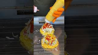 Egg Cheese Toast  korean street food shortsvideo [upl. by Renie]