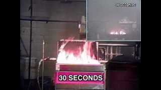 PreUL Vs UL 300 Fryer Fire Test [upl. by Krigsman]