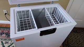 VEVOR 388 Cu Ft Compact Chest Freezer Review [upl. by Arihas]