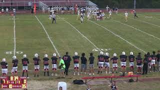 Cinnaminson High School vs New Egypt High School Mens Varsity Football [upl. by Elleval]