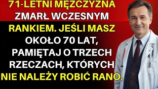 71letni Mężczyzna Zmarł Dziś Rano Czego Możemy Się Nauczyć [upl. by Samantha]