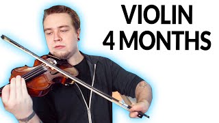 Otu Violin  4 Months Progress [upl. by Jerol113]